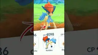 8000 Cp Shadow Ninetales team vs 1.1 Hp Keldeo (Pokemon GO)