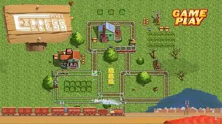 Pixel Express ★ Gameplay ★ PC Steam [ Free DEMO ] Game 2021 ★ 1080p60FPS