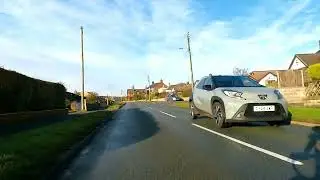 Cycling through Caverswall, 12.45pm December 2025