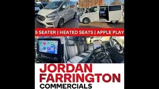 2023 FORD TRANSIT CUSTOM 2.0 320 ECO-BLUE MS-RT AUTOMATIC CREW VAN WITH FFSH - WALK AROUND