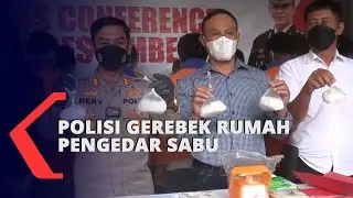 Polisi Gerebek Rumah Pengedar, Temukan 1 Kilogram Sabu di Kamar