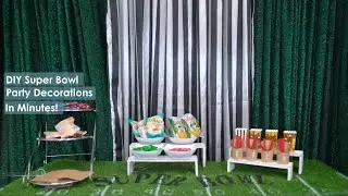 DIY Super Bowl Party Decorations In Minutes! | Tableclothsfactory.com