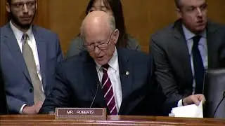 Roberts Introduces Kansan C.J. Mahoney at Hearing to Become Deputy USTR