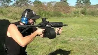 ARMATAC 150 ROUND 5.56 DRUM FULL AUTO RUN POF P416 - 9.25