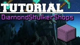 PORTABLE CHEST SHOPS? - Minecraft Plugin Tutorial DiamondShulkerShops