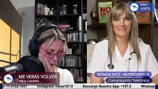 #MeVerasVolver| Milva Castellini habla con la dr Monica Katz, ley para el tratamiento de la obesidad