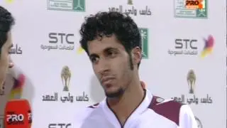 تصريح اللاعب مشاري الثمالي لقناة MBC SPORTS