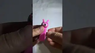 Making Sprunki Pinki from Incredibox #polymerclay  #clayart #sprunki