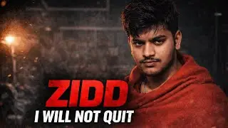 ZIDD ( I Will Not Quit )#trending #viral #song #motivation #zidd #youtube #hustle 