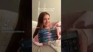 what it's like to read the percy jackson series | cr: readingwithbrie #pjo #percyjackson #booktok