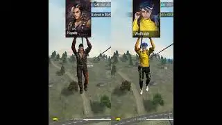 Hayato vs Wolfrahh Free Fire character test 👿 #freefire #shorts #viral