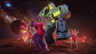 Electrodisco 1985 -The Big Robot of Stone in the Planet Jupiter (Space Mix)