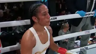 AMANDA SERRANO VS REINA TELLEZ FULL FIGHT LIVE REACTION | COMMENTARY