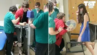 Man Told He May Never Walk Again Gets Down On One Knee To Propose