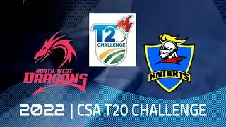 🔴North West vs Knights Live | CSA T20 Challenge 2022 Live
