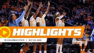 WBB | Highlights vs. Columbus State (10.29.25)