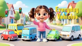 Everyday Vehicles Explained Simply | Preschool Learning Video | Fun kids video