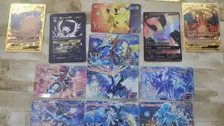 MY COLLECTION OF POK&Eacute;MON CARDS #BASIC#GOLDEN#SILVER#BLACK#VIP# POK&Eacute;BANK#