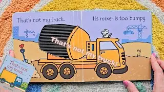 That's Not My Truck! Usborne touchy feely book read by Toy Time Adventures