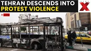 Iran Protest LIVE | Streets of Tehran Explode as Protests Turn Violent