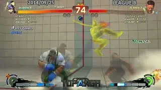 Akutagawa (Dudley) vs KatakanaDeAoki (Decapre) - USF4