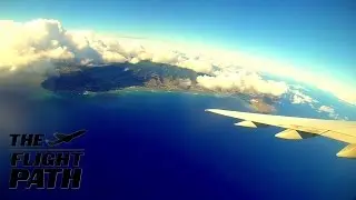 Hawaii Flight to Los Angeles Timelapse - Delta DL2579 HNL to LAX Timelaspe