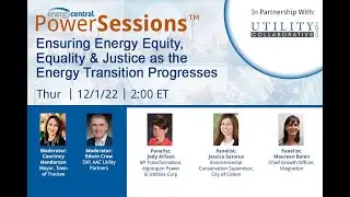 Ensuring Energy Equity, Equality & Justice as the Energy Transition Progresses