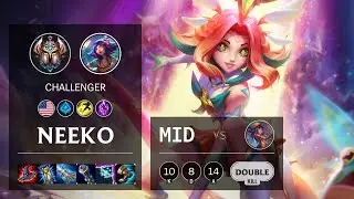 Neeko Mid vs Lillia - NA Challenger Patch 10.15