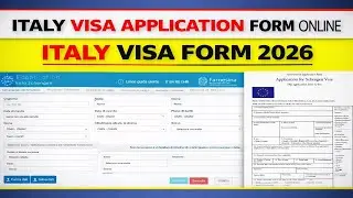 How to Fill Italy Visa Application Form Online &ndash; Step by Step Guide Urdu/ Hindi