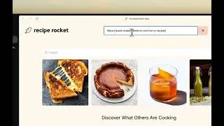 Recipe Rocket Demo