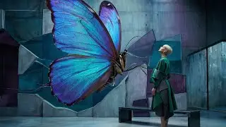 AI Music Video | Beyond the Gaze: Butterfly Whisper