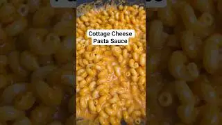 Cottage Cheese Pasta Sauce 🍝 #cottagecheeserecipes #cottagecheesepastasauce #highproteinpasta