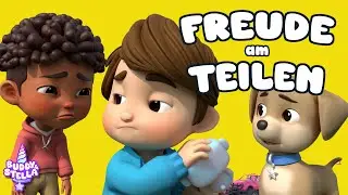 Teilen Lied f&uuml;r Kinder - Buddy & Ben lernen zu teilen und Freunde zu finden