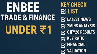 Enbee trade latest news,Enbee trade finance shear price,Enbee trade panny multibagger stock?#enbee.