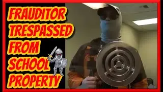 Nim-Rod Frauditor Gets Trespassed the Walla Walla WA School Bus Barn