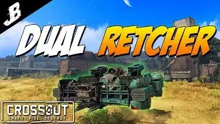 Dual Retcher Hover build - SO MUCH DAMAGE!!! - Crossout Gameplay