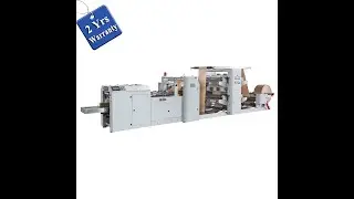 HSD400+YT2700 2 Colors Automatic High Speed Paper Bag Making Machine