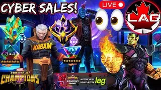 Cyber Weekend Sales LIVE REACTION & REVIEW! CCP Promo? Regal Ravagers! - Marvel Contest of Champions