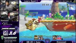 SG Arcadian Top 16: DGR.GFC | Kunai (Mario) vs Sheecacaa3 (Bowser)