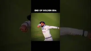 End of golden era 🥺 #shorts #cricket