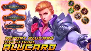MANIAC🔥BEST BUILD ALUCARD GAMEPLAY MOBILE LEGENDS | TOP GLOBAL ALUCARD 2021 | REPORT ALUCARD MLBB