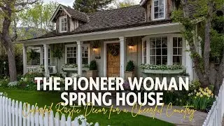 The Pioneer Woman Spring House  Colorful Rustic Decor for a Cheerful Country Season