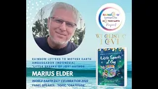 Gratitude Earth day RAINBOW Letters to Mother Earth