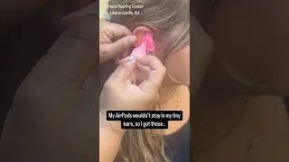 AirPods wouldn&rsquo;t stay in my tiny ears so I got these..