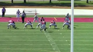 Vant Hof QB sack vs VCS