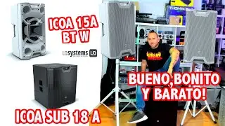NO COMPRES TU EQUIPO DE SONIDO SIN VER ESTE VIDEO, ICOA 15A Y  SUB18A (PRUEBAS Y REVIEWS)en Español