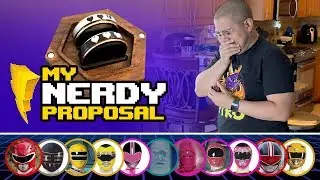 My Nerdy Proposal with Videogames and Power Rangers