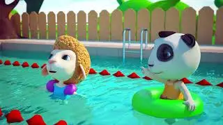 Funny Story in the Pool | Adventures for Kids | Dolly and Friends 3D | Cartoon for Kids
