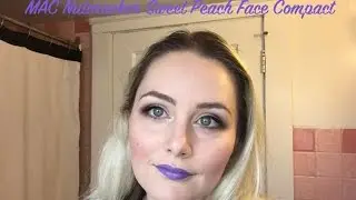 MAC Nutcracker Sweet Peach Face Compact