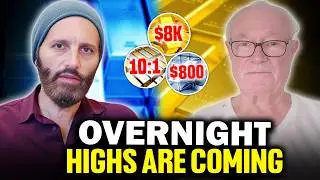 Золото за 8000 долларов и серебро за 800 долларов! Каждый мелкий инвестор ОБЯЗАН посмотреть это п...
